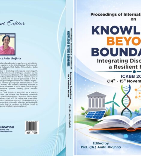 Proceedings of International conference on Knowledge Beyond Boundaries-Integrating Disciplines for a Resilient Future