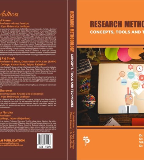 RESEARCH METHODOLOGY: CONCEPTS, TOOLS AND TECHNIQUES